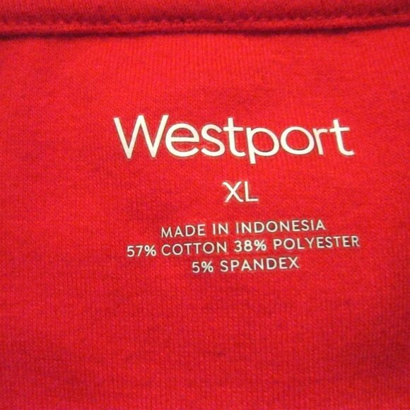 LANDS END Ladies Long Sleeve Crew Neck T-shirt & Westpor Short Sleeve (lot of 2) - Picture 3 of 7